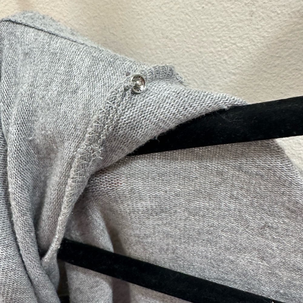 J.Crew reversible V-back long-sleeve tunic or pullover sweater - Picture 4 of 5